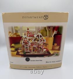Dept 56 North Pole Series Christmas Sweet Shop 30th An. Limited Edition #56791