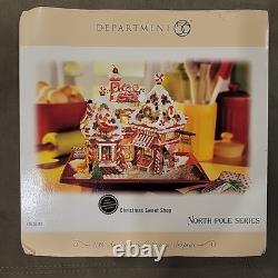 Dept 56 North Pole Series Christmas Sweet Shop 30th An. Limited Edition #56791
