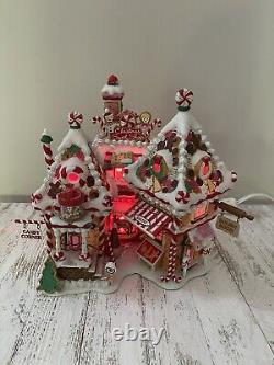 Dept 56 North Pole Series Christmas Sweet Shop Candy Holiday Complete