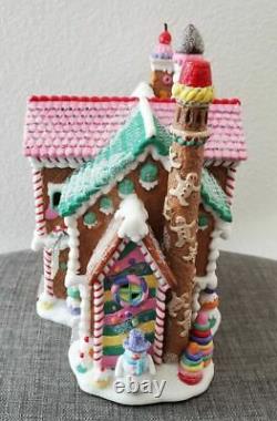 Dept 56 North Pole Series Christmas Village Sugar Hill Row Houses Gingerbread NR