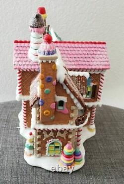 Dept 56 North Pole Series Christmas Village Sugar Hill Row Houses Gingerbread NR