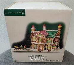 Dept 56 North Pole Series Christmas Village Sugar Hill Row Houses Gingerbread NR