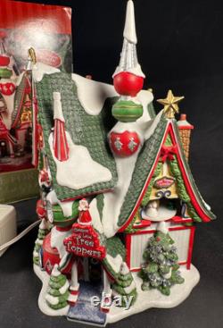 Dept 56 North Pole Series Christmasland Tree Toppers #56960 Missing Side Figure