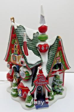 Dept 56 North Pole Series Christmasland Tree Toppers #56960 Missing Star on Roof