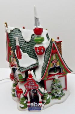 Dept 56 North Pole Series Christmasland Tree Toppers #56960 Missing Star on Roof