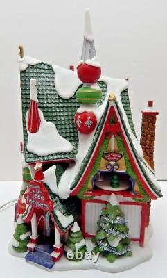 Dept 56 North Pole Series Christmasland Tree Toppers #56960 Missing Star on Roof