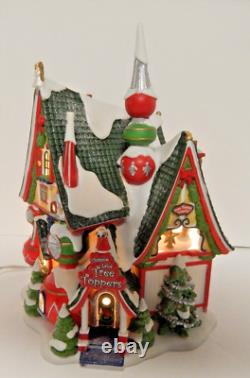 Dept 56 North Pole Series Christmasland Tree Toppers #56960 Missing Star on Roof