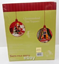 Dept 56 North Pole Series Christmasland Tree Toppers #56960 Missing Star on Roof