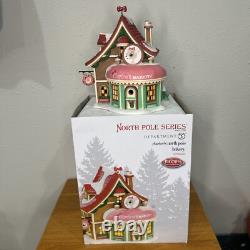 Dept 56 North Pole Series Clarice's North Pole Bakery 4056668 Rudolph-Signed