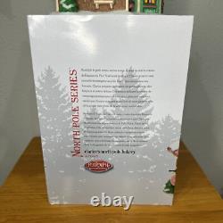 Dept 56 North Pole Series Clarice's North Pole Bakery 4056668 Rudolph-Signed
