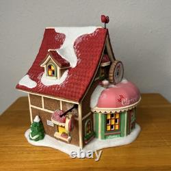 Dept 56 North Pole Series Clarice's North Pole Bakery 4056668 Rudolph-Signed