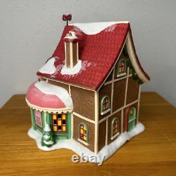 Dept 56 North Pole Series Clarice's North Pole Bakery 4056668 Rudolph-Signed