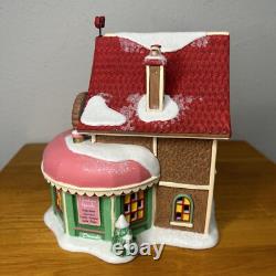 Dept 56 North Pole Series Clarice's North Pole Bakery 4056668 Rudolph-Signed