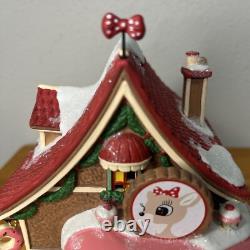 Dept 56 North Pole Series Clarice's North Pole Bakery 4056668 Rudolph-Signed