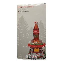 Dept 56 North Pole Series Coca Cola Soda Fountain #6002293 Rare