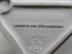 Dept 56 North Pole Series Electric Polar Power Company NO FLAG Retired LE 56749