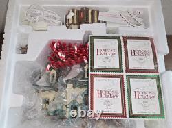 Dept 56 North Pole Series Elsies Gingerbread Santa Reindeer Mrs Claus Elves Lot