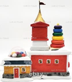 Dept 56 North Pole Series Fisher-Price Fun Factory Lighted 4036546