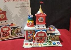 Dept 56 North Pole Series Fisher-Price Fun Factory- Retired- NIB