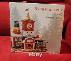 Dept 56 North Pole Series Fisher-Price Fun Factory- Retired- NIB