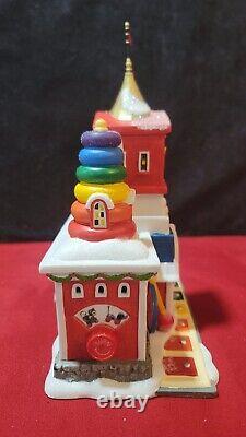 Dept 56 North Pole Series Fisher-Price Fun Factory- Retired- Rare #4036546