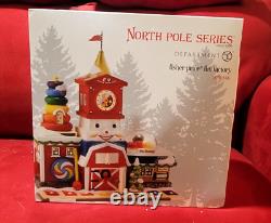 Dept 56 North Pole Series Fisher-Price Fun Factory- Retired- Rare #4036546