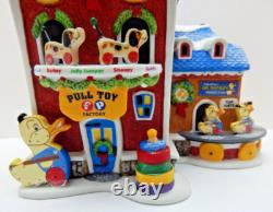 Dept 56 North Pole Series Fisher-Price Pull Toy Factory #4050962 New withBox
