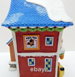 Dept 56 North Pole Series Fisher-Price Pull Toy Factory #4050962 New withBox