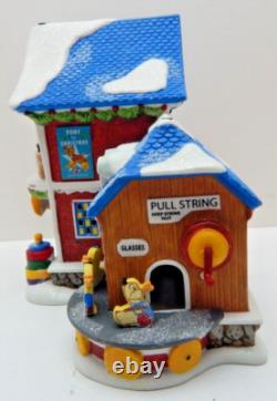 Dept 56 North Pole Series Fisher-Price Pull Toy Factory #4050962 New withBox