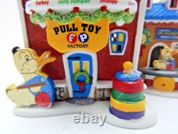 Dept 56 North Pole Series Fisher-Price Pull Toy Factory #4050962 New withBox