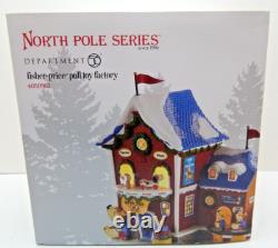 Dept 56 North Pole Series Fisher-Price Pull Toy Factory #4050962 New withBox
