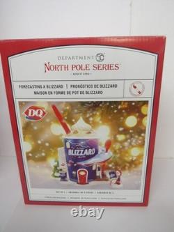 Dept 56 North Pole Series Forecasting A Blizzard Set Of 2 6014532 New Ships Free