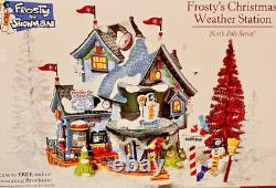 Dept 56 North Pole Series Frosty's Christmas Weather Station #56787 NEW Dept 56 North Pole Series Frosty's Christmas Weather Station #56787 NEW