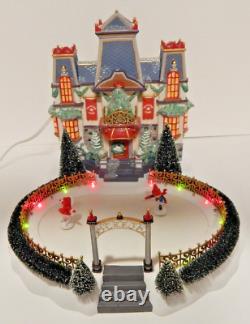 Dept 56 North Pole Series Glacier Park Pavilion #56745 Old Stock! Complete Set