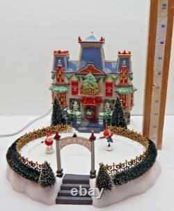 Dept 56 North Pole Series Glacier Park Pavilion #56745 Old Stock! Complete Set