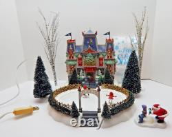 Dept 56 North Pole Series Glacier Park Pavilion #56745 Sweet Complete Set