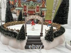 Dept 56 North Pole Series Glacier Park Pavilion 56755 Complete 9 Pc Gift Set