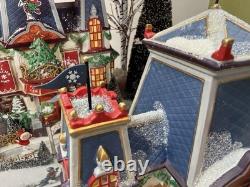 Dept 56 North Pole Series Glacier Park Pavilion 56755 Complete 9 Pc Gift Set