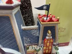 Dept 56 North Pole Series Glacier Park Pavilion 56755 Complete 9 Pc Gift Set