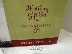 Dept 56 North Pole Series Glacier Park Pavilion 56755 Complete 9 Pc Gift Set