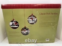 Dept 56 North Pole Series Glacier Park Pavilion 56755 Complete 9 Pc Gift Set