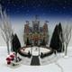 Dept 56 North Pole Series Glacier Park Pavilion Xmas Village Holiday Gift Set