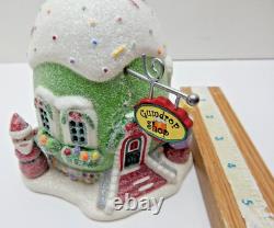 Dept 56 North Pole Series Gumdrop Shop #4020950 Cute! WithLight Cord/Box/Sleeve