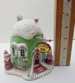 Dept 56 North Pole Series Gumdrop Shop #4020950 Cute! WithLight Cord/Box/Sleeve