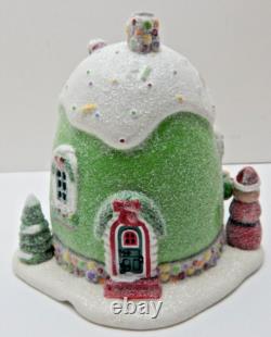 Dept 56 North Pole Series Gumdrop Shop #4020950 Cute! WithLight Cord/Box/Sleeve