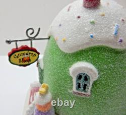 Dept 56 North Pole Series Gumdrop Shop #4020950 Cute! WithLight Cord/Box/Sleeve