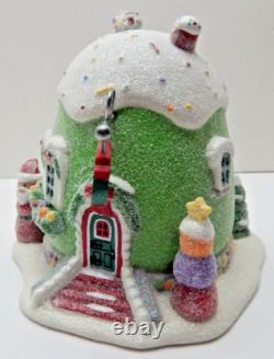 Dept 56 North Pole Series Gumdrop Shop #4020950 Cute! WithLight Cord/Box/Sleeve