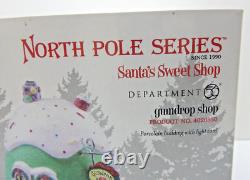 Dept 56 North Pole Series Gumdrop Shop #4020950 Cute! WithLight Cord/Box/Sleeve
