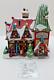 Dept 56 North Pole Series Hatly Hall #804440 Good Condition Withbox/slv/lt Cord