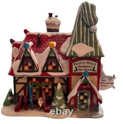 Dept 56 North Pole Series Hatly Hall Dormitory For Elves #804440 Brand New